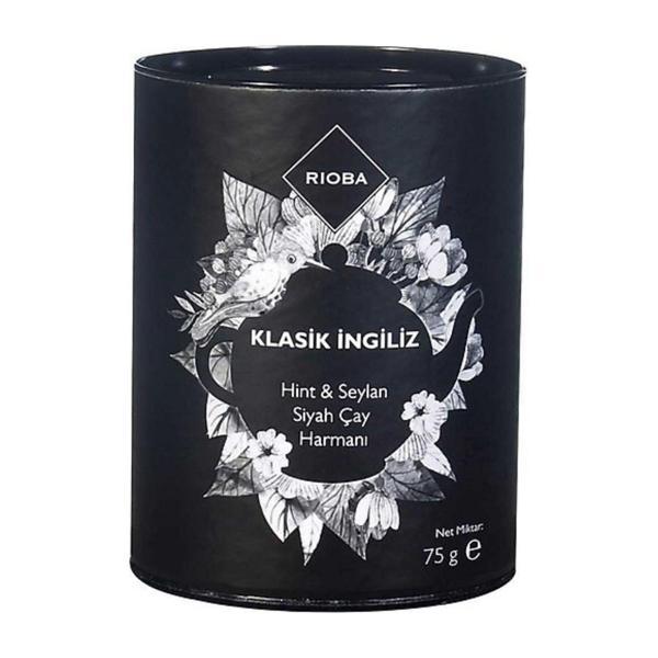 Rioba Klasik Ingiliz Hint Ve Seylan Siyah Çay Harmanı 75 G - Image 1