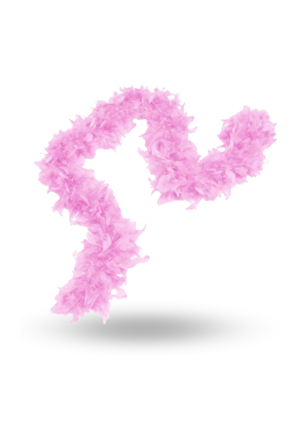 Büro Ev Ofis Etkinlik Gösteri Kostümü için 180CM Pembe Kabarık Otriş Boa Tüy - Image 1
