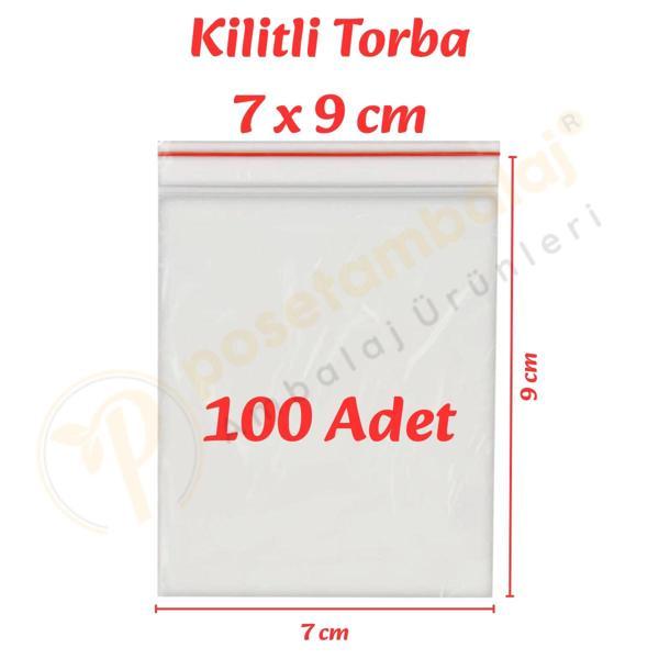 7x9 cm. Kilitli Torba (100 Adet) - Image 1