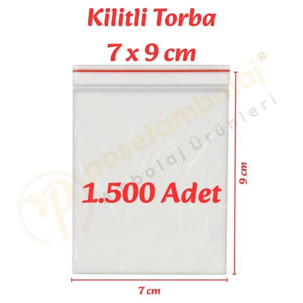 7x9 cm. Kilitli Torba (1.500 Adet) - Image 1