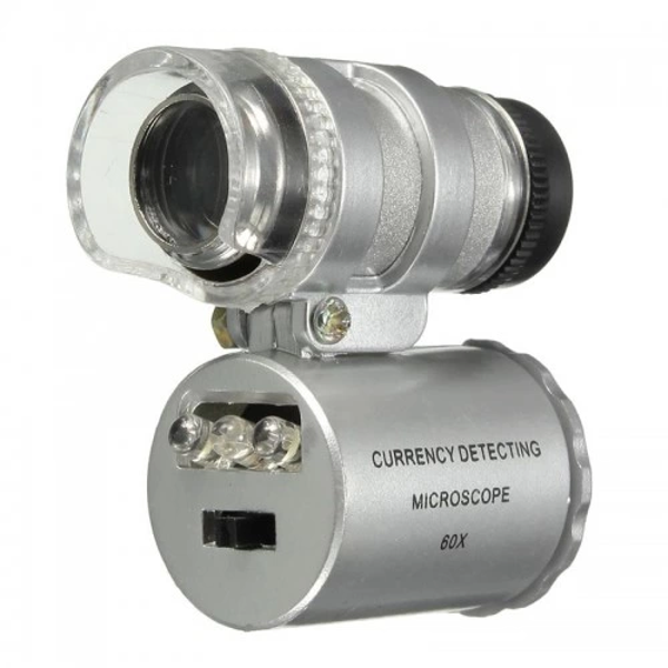 -ıphone5 Için Uyumlu Kapaklı Lens Mikroskop Taşınabilir Mini Cep Boyutu Led Mikroskop No.9882-ip5ii - Image 1
