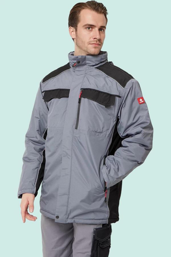 Kışlık Su Geçirmez İş Güvenliği Mont Allium Ripstop Parka Rüzgar Havalara Uygun - Image 1