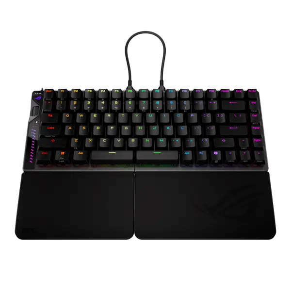 ASUS ROG Falcata HFX V2 ABS %75 Manyetik Hot-SWwappable Switch RGB Türkçe Mekanik Gaming Klavye - Image 1