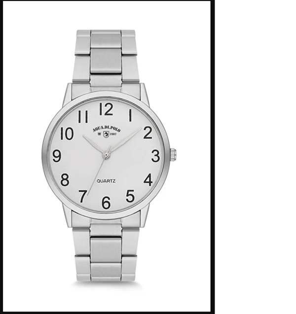 Polo Metal gümüş kadın kol saati - Image 1