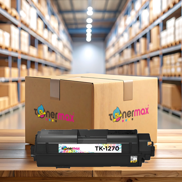 Kyocera 1T0C140NL0 TK-1270 Muadil Siyah Toner | 10'lu Avantaj Paket /ECOSYSMA4000x / ECOSYSMA4000fx / ECOSYSMA4000wifx - Image 1