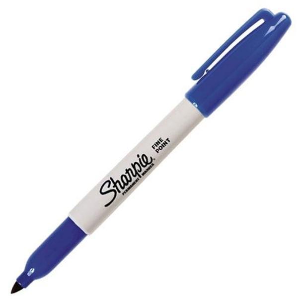 Sharpie Fine Permanent Markör Kalem Mavi - 2 adet - Image 1