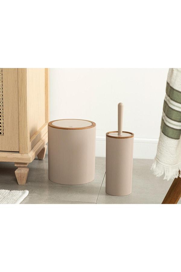 English Home Evelyn 2'Li Banyo Seti Kahve - Image 1