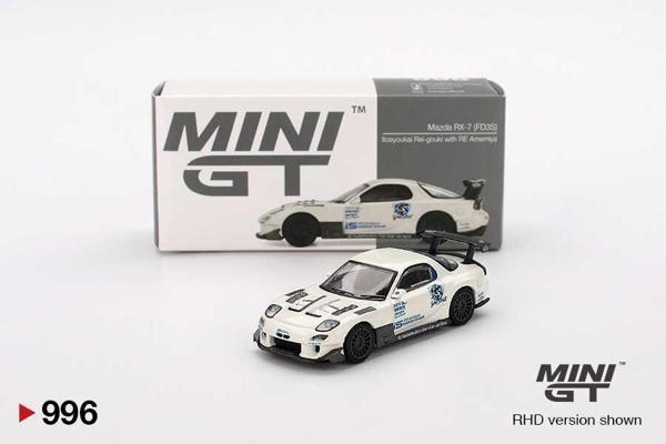 Mini GT 1:64 Mazda RX-7 FD3S Itosyokai Rei-Gouki RE Amemiya Diecast Model Araba - Image 1