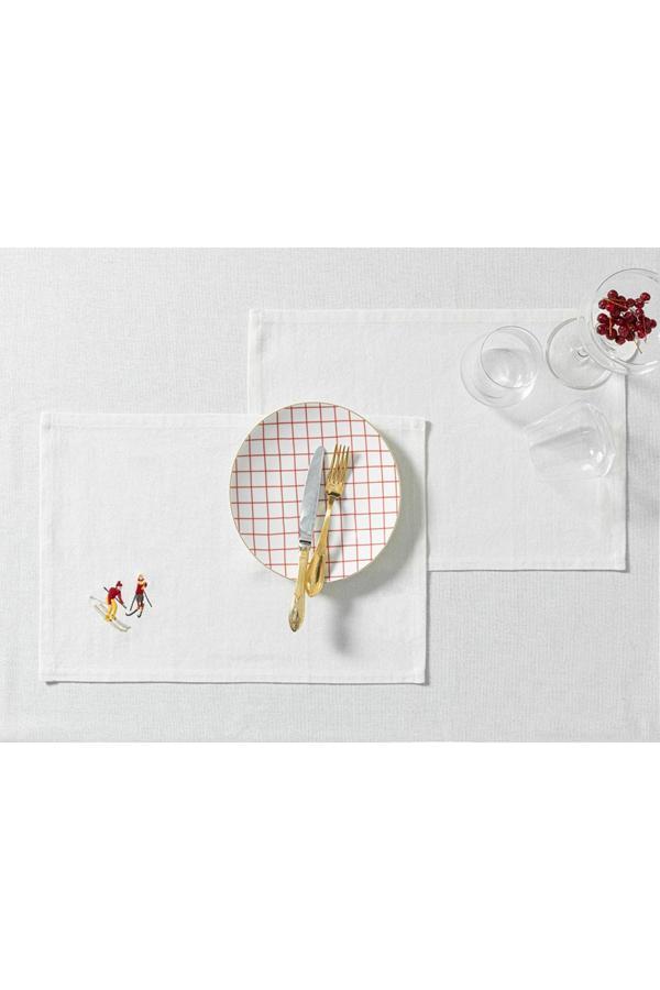 English Home Winter Enjoy Pamuk Amerıkan Servıs 30X45 Cm Krem - Image 1