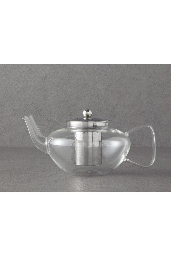 English Home 1 - 1,99 L Corrıne Borosilkat Süzgeçli Demlik Şeffaf Cam - Image 1
