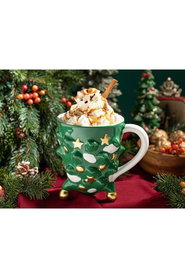 English Home Pine Tree Can? Colorat? 300 Ml Verde Inchis - Image 1
