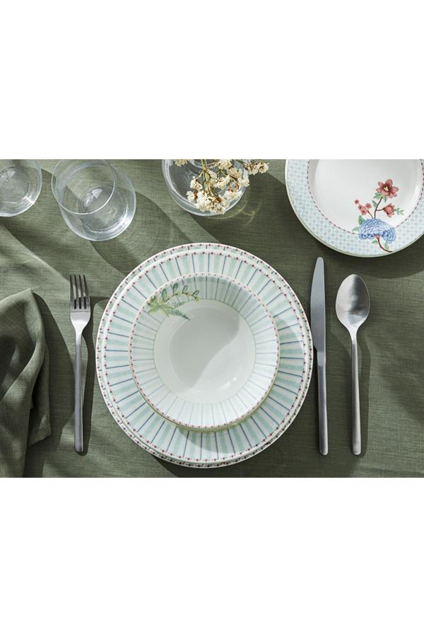 English Home Summery Porselen Yemek Takımı 8 Parça 2 Kişilik Açık Mavi - Image 1