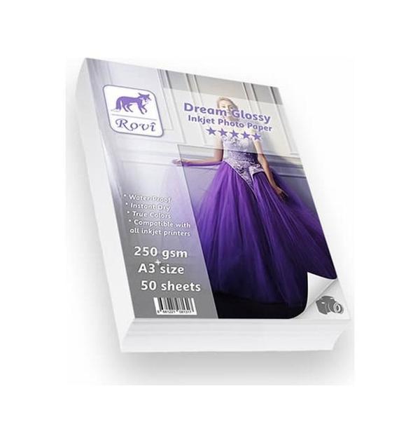 Rovi Dream Parlak Fotoğraf Kağıdı 240Gsm 50Yp A3+ - Image 1