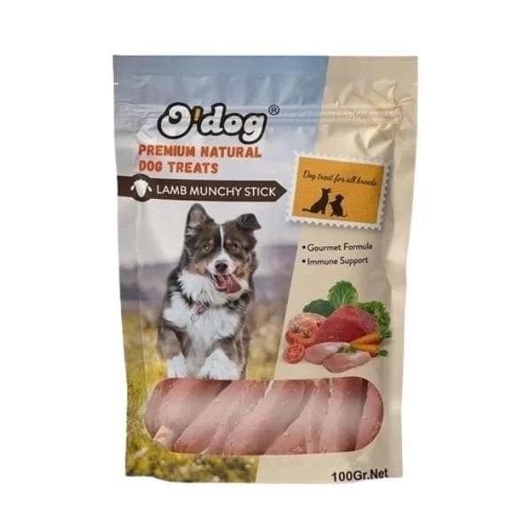 O Dog Kuzu Eti Sargılı Çubuk Köpek Ödül Maması 100 Gr - Image 1