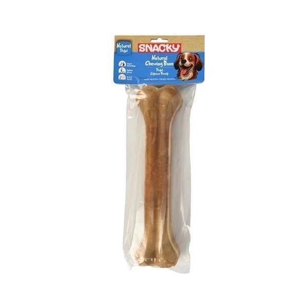 Snacky Natural Preslenmiş Yüksek Proteinli Köpek Çiğneme Kemiği 1 Adet 270 Gr - Image 1