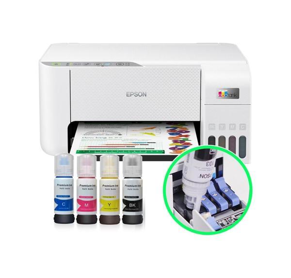 Epson Epson Ecotank L3256 Wıfı Mürekkep Püskürtmeli Çok Fonksiyonlu Yazıcı (Muadil Mürekkepli) - Image 1
