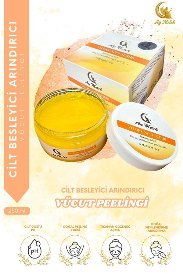 Aymelek Sleek Body Scrub Besleyici Arındırıcı Nemlendiricili Vücut Peelingi Etkili Scrap - Image 1