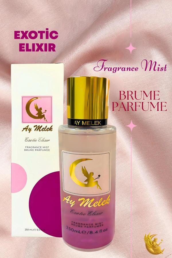Aymelek Vücut Spreyi Body Mist Günboyu Ferahlık (Exotic Elıxır) - (Çiçeksi) - Image 1