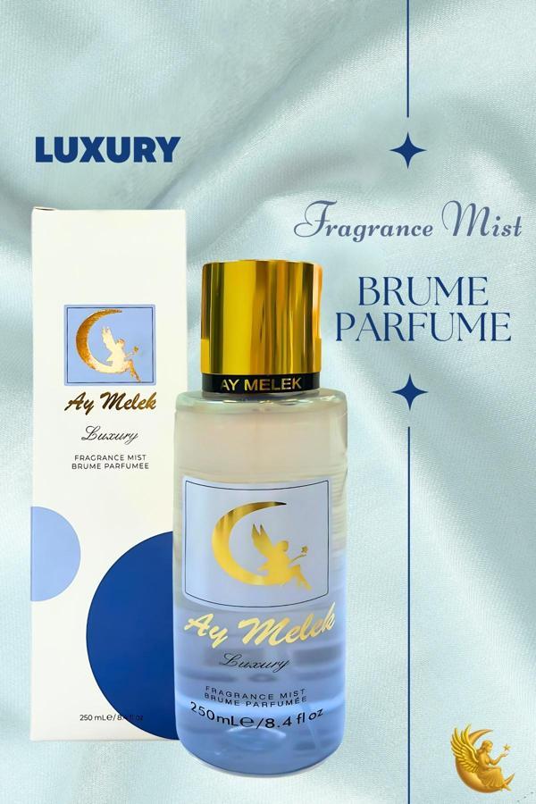 Aymelek Vücut Spreyi Body Misk Günboyu Ferahlık (Luxury) - (Çiçeksi Doku) - Image 1
