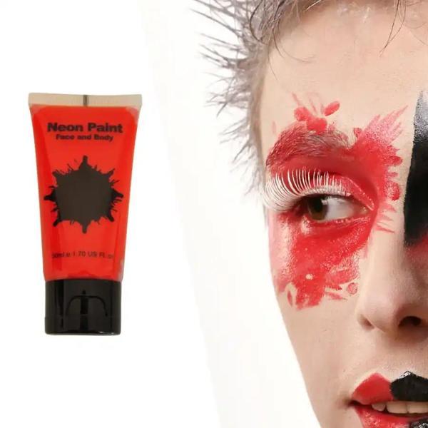 Halloween Kırmızı Yüz Boyası - Image 1