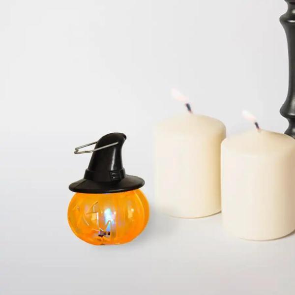 Halloween Işıklı Şapkalı Balkabağı - Image 1