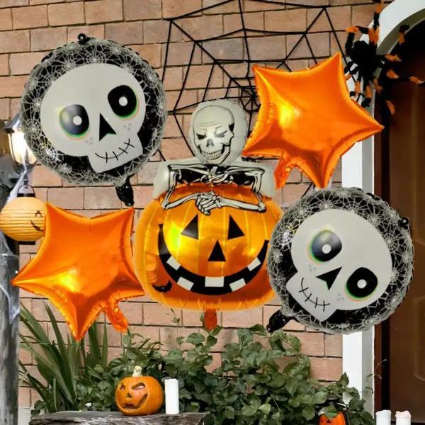 Halloween Folyo Balon Seti - İskelet - Image 1