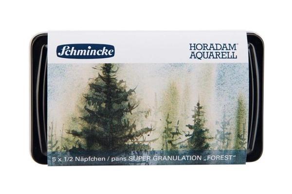 Supertrend Horadam Aquarell Taş Tablet Sulu Boya Seti Supergranulation Forest Yarım Tablet 5 Renk Me - Image 1