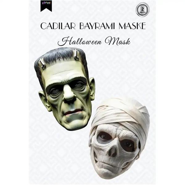 Halloween Maske Seti 2'li - No:3 - Image 1