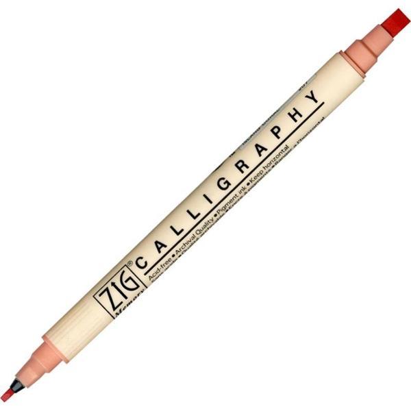 Supertrend Calligraphy Çift Uçlu Kaligrafi Kalemi 2 mm. + 5 mm. 207 Island Coral - Image 1