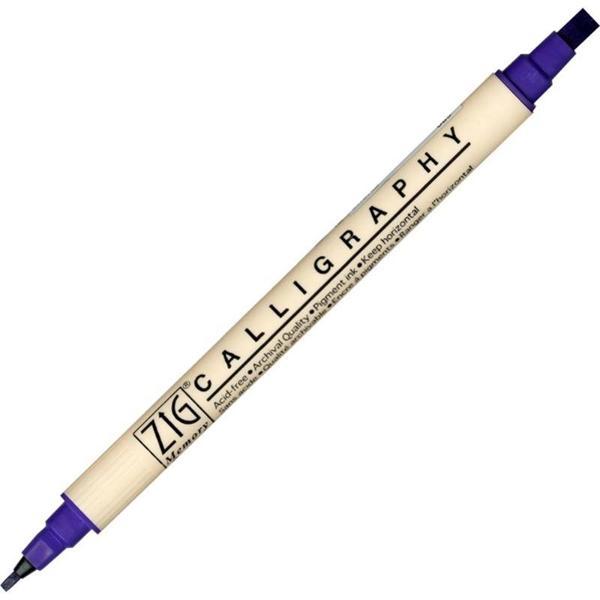 Supertrend Calligraphy Çift Uçlu Kaligrafi Kalemi 2 mm. + 5 mm. 085 Orchid - Image 1