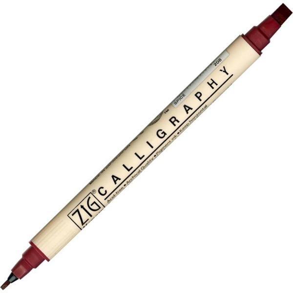 Supertrend Calligraphy Çift Uçlu Kaligrafi Kalemi 2 mm. + 5 mm. 208 Spice - Image 1