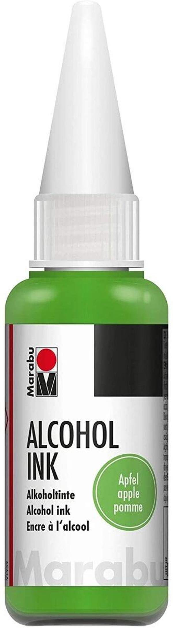Supertrend Alcohol Ink Alkol Bazlı Mürekkep 20 ml. Apple Green - Image 1