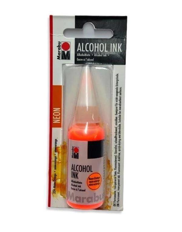 Supertrend Alcohol Ink Alkol Bazlı Mürekkep 20 ml. Neon Orange - Image 1