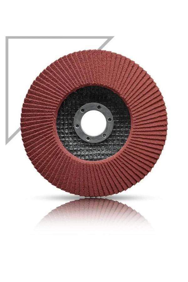 Brati Hand Tools Avuç İçi Taşlama Flap Disk Zımpara 115 X 22 Mm 40 Kum (10 Adet) - Image 1