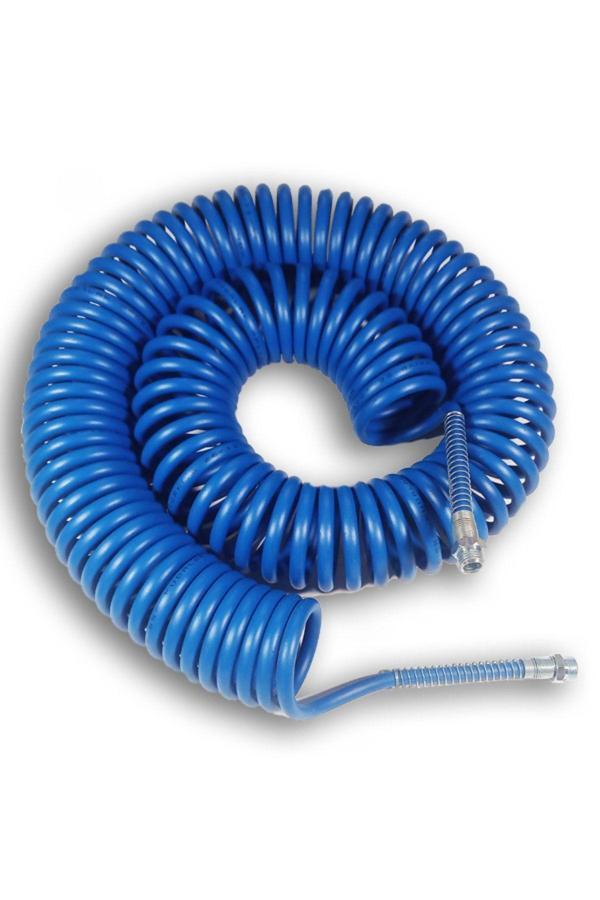 Brati Hand Tools 5X8 Kompresör 15 M Spiral Hava Hortumu Poliüretan - Image 1