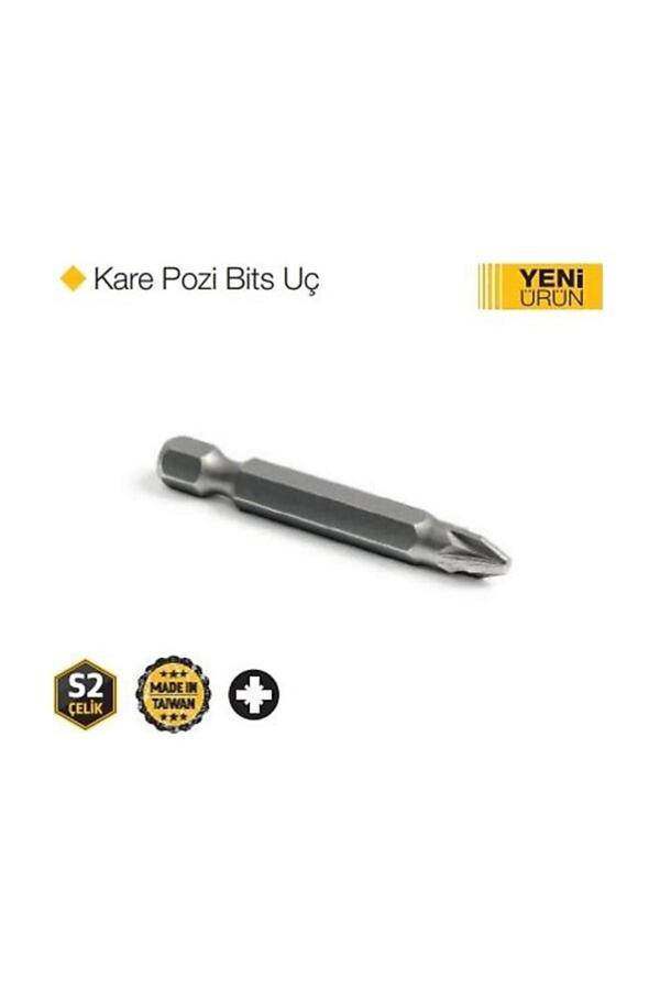 Gfb Kare Pozi Çelik Bits Uç Pz2X50Mm ( 30 Adet ) - Image 1