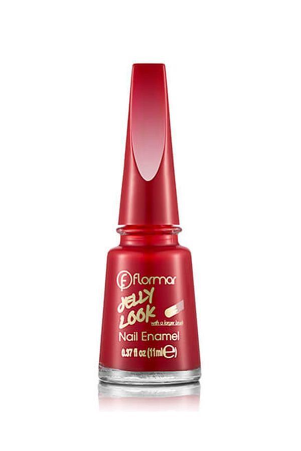 Flormar Oje - Jelly Look Nail Enamel Jl23 Stunning Red  - Image 1