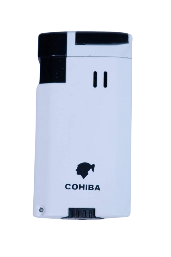 Cohiba Çift Torch Pürmüz Beyaz Puro Çakmağı - Image 1