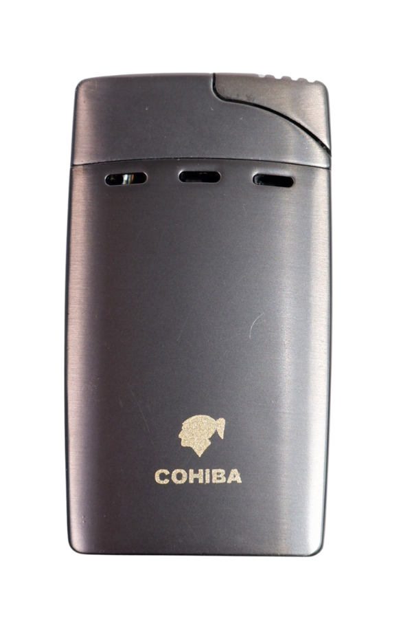 Cohiba Çift Torch Pürmüz Gunmetal Puro Çakmağı - Image 1