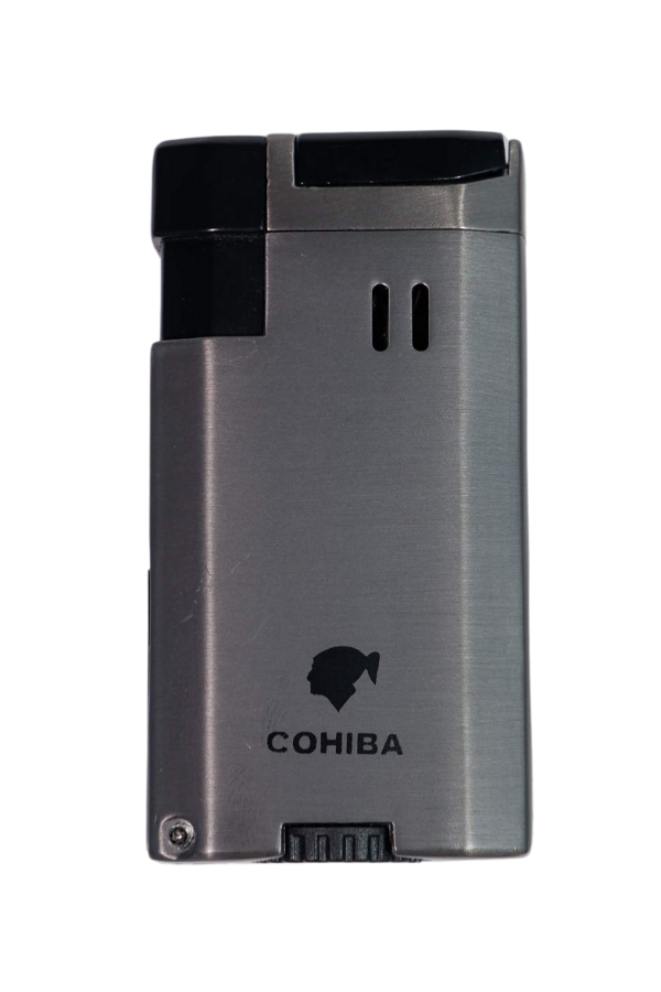 Cohiba Çift Torch Pürmüz Gunmetal Puro Çakmağı - Image 1