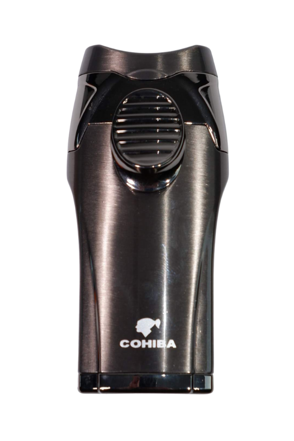 Cohiba Çift Torch Pürmüz Gunmetal Puro Çakmağı - Image 1