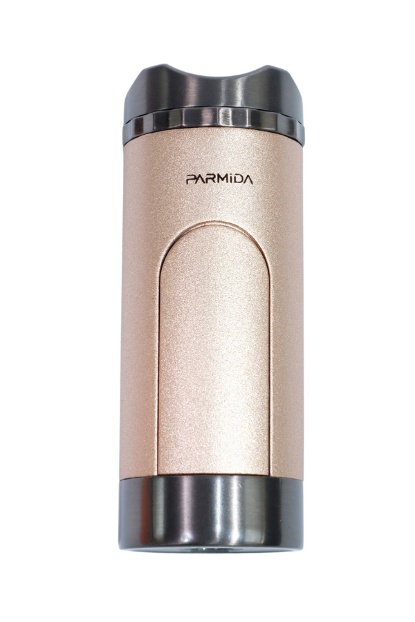 Parmida 3 Torch Pürmüz Bronz Masa Tipi Puro Çakmağı - Image 1
