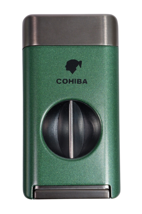 Cohiba 3 Torch Pürmüz Yeşil Puro Çakmağı - Image 1