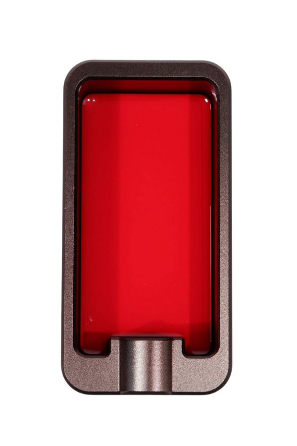 PremiumQuality Kırmızı - Gunmetal Tekli Puro Küllüğü - Image 1