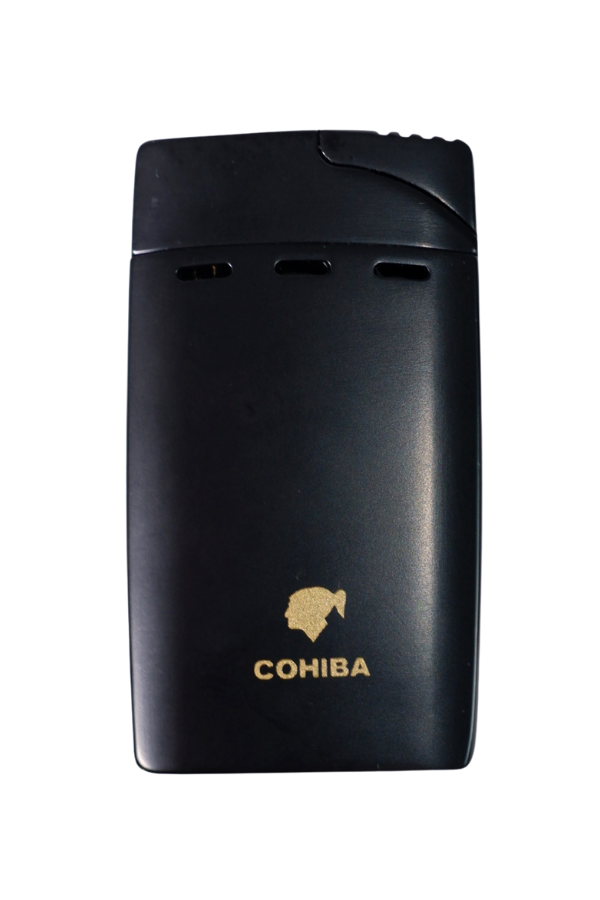 Cohiba Çift Torch Pürmüz Siyah Puro Çakmağı - Image 1