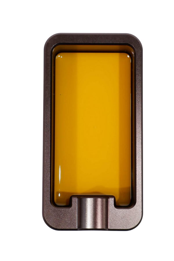 PremiumQuality Sarı - Gunmetal Tekli Puro Küllüğü - Image 1