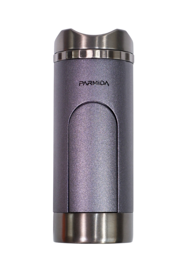 Parmida 3 Torch Pürmüz Gunmetal Masa Tipi Puro Çakmağı - Image 1