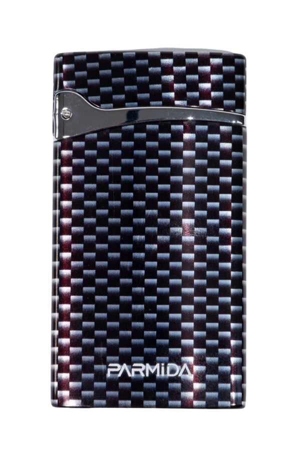 Parmida Perde Alev Lacivert Karbon Desenli Puro Çakmağı - Image 1