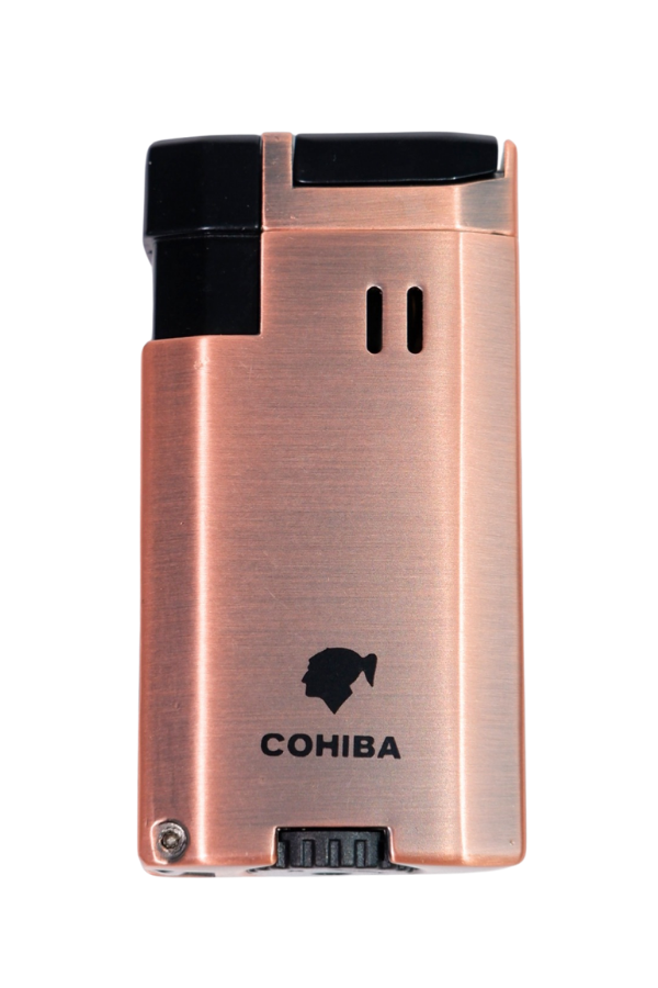 Cohiba Çift Torch Pürmüz Bronz Puro Çakmağı - Image 1