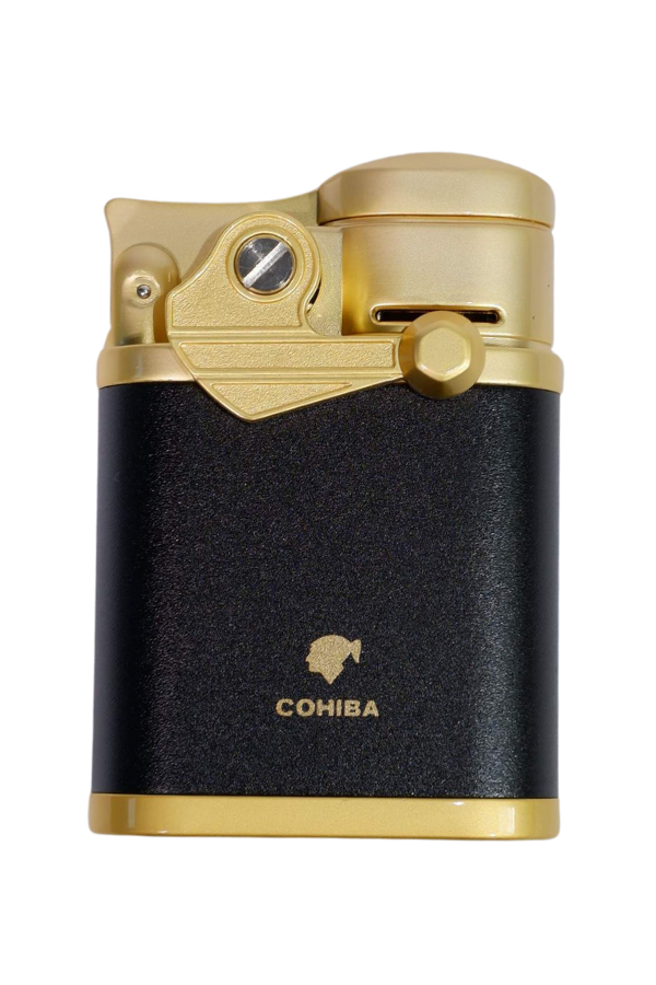 Cohiba 4 Torch Pürmüz Siyah - Gold Puro Çakmağı - Image 1